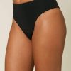 O'Neill Maxwell Saltwater Solid Hi-Waist Bikini Bottoms