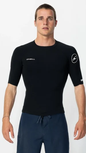 O'Neill Reactor 1.5mm Short Sleeve Wetsuit Jacket - Black