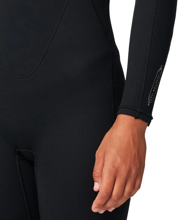O'Neill Women's Reactor 3/2mm Steamer Wetsuit - Black