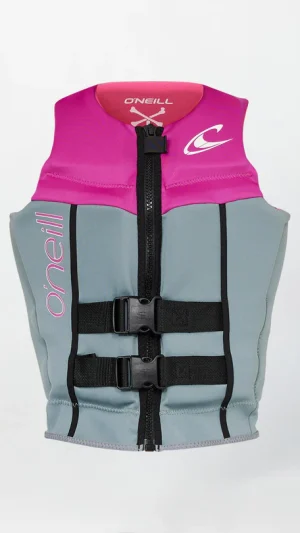 O'Neill Women's Reactor L50S Life Jacket - Pink