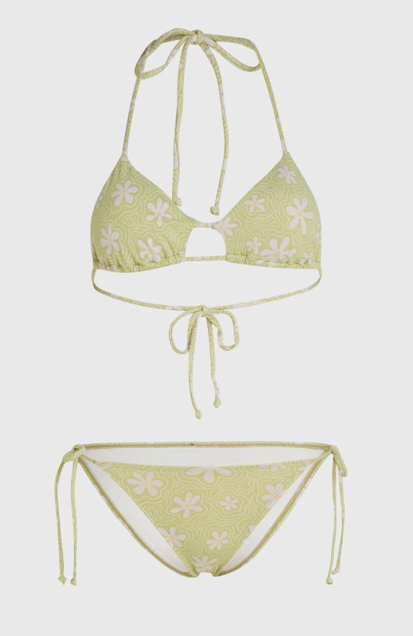 O'Neill Beach Vintage Madrid Maracas Bikini Set - Green Daisyline