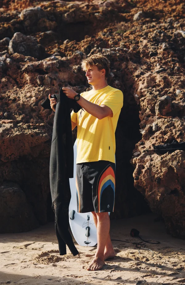 O'Neill Men O'Riginals Longboard 19'' Boardshorts - Black Original Stripe