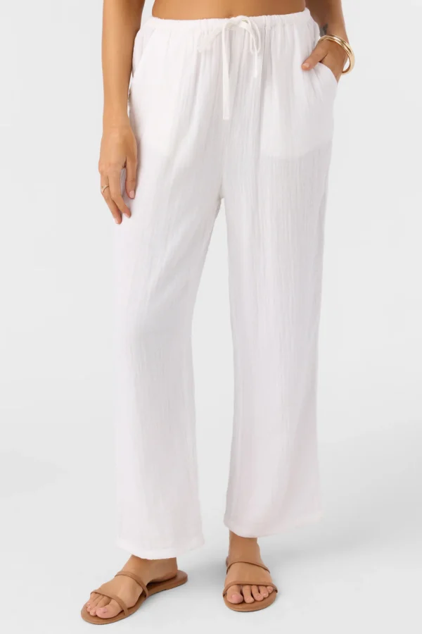 SP5409013_WHT_6 O'Neill Brenda Pants - White