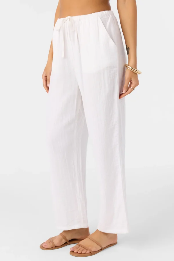 SP5409013_WHT_8 O'Neill Brenda Pants - White