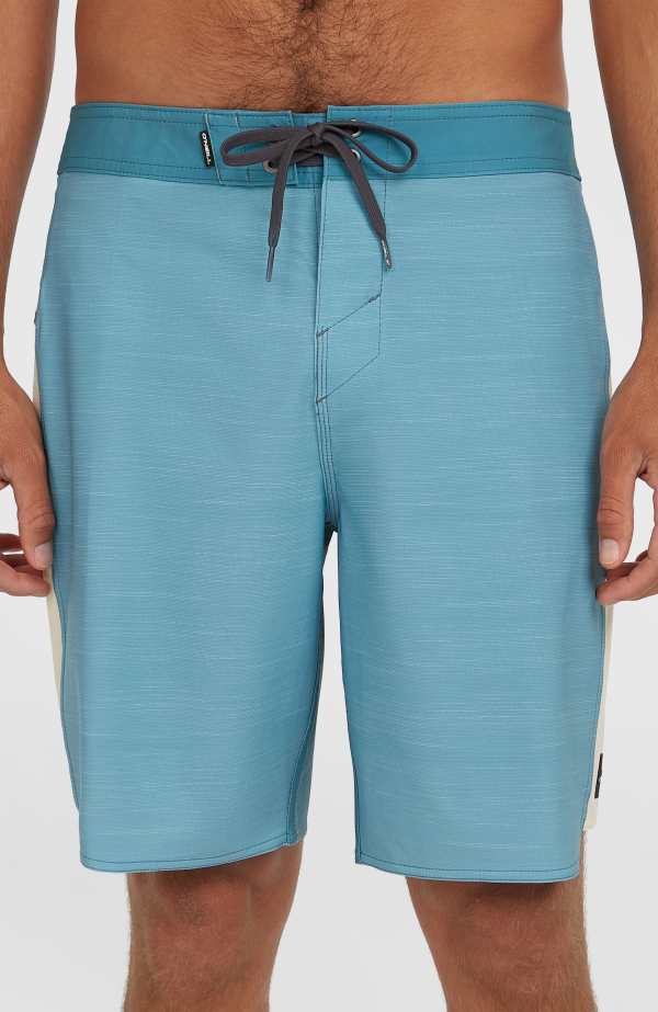 O'Neill Hyperfreak Tech Panel 19" Boardshorts - Blue Fade Tech Panel