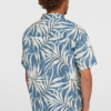 O'Neill Print Shirt - Blue Dipped Leaves