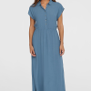 O'Neill Lori Maxi Shirt Dress - Copen Blue