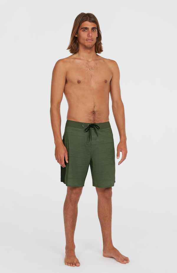 37666e25-8355-4333-b713-39b3d6246150 O'Neill Hyperfreak Tech Panel 19" Boardshorts - Army Tech Panel