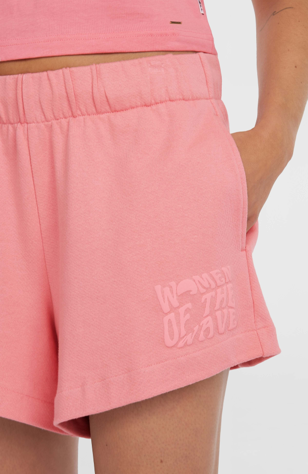 3d219e9e-3922-4a76-8f5c-74214670f847 O'Neill Women of the Wave Sweat Shorts - Desert Rose