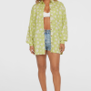 O'Neill Beach Vintage Long Shirt - Green Daisyline
