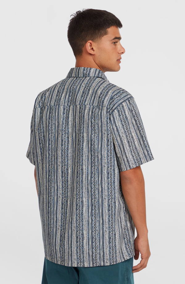 O'Neill Print Shirt - Blue Pressed Lines