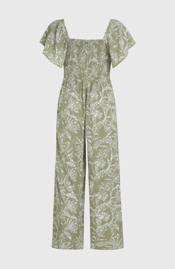 5044bfb1-80a2-4a0a-85e4-ad4df6561812 O'Neill Kesia Jumpsuit - Green Textured Jungle