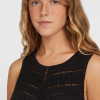 O'Neill Essentials Tokeena Embroidery Tank - Black Out