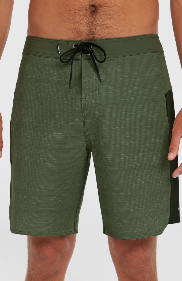 58c84b47-992d-4f33-971d-edb71b0677ad O'Neill Hyperfreak Tech Panel 19" Boardshorts - Army Tech Panel