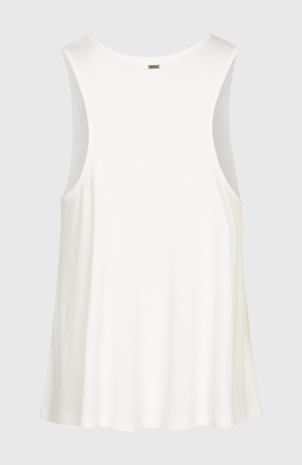 O'Neill Essentials Tokeena Embroidery Tank - Snow White