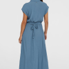 O'Neill Lori Maxi Shirt Dress - Copen Blue