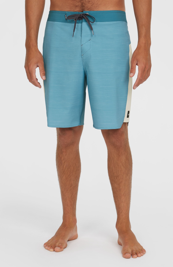 O'Neill Hyperfreak Tech Panel 19" Boardshorts - Blue Fade Tech Panel
