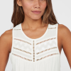 O'Neill Essentials Tokeena Embroidery Tank - Snow White