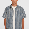 O'Neill Print Shirt - Blue Pressed Lines