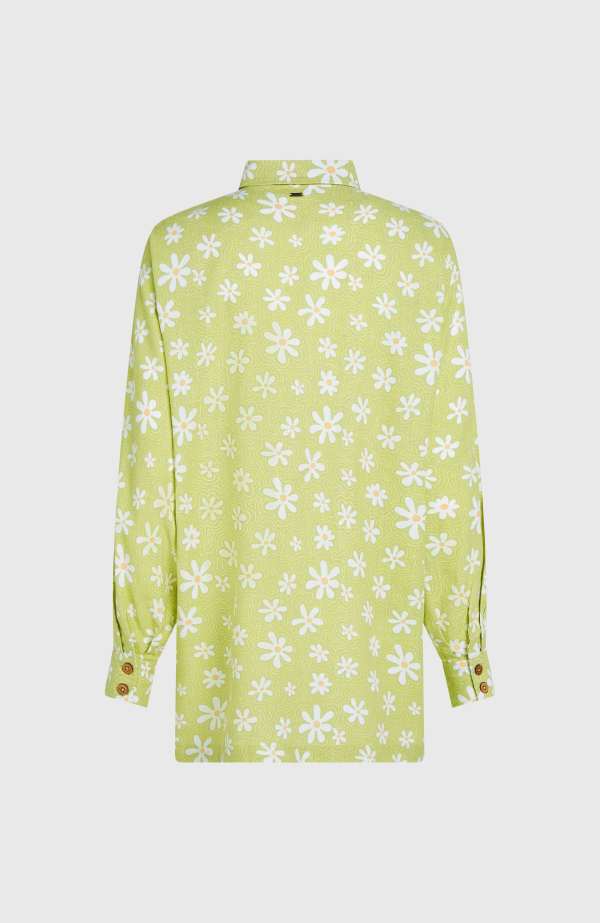 O'Neill Beach Vintage Long Shirt - Green Daisyline