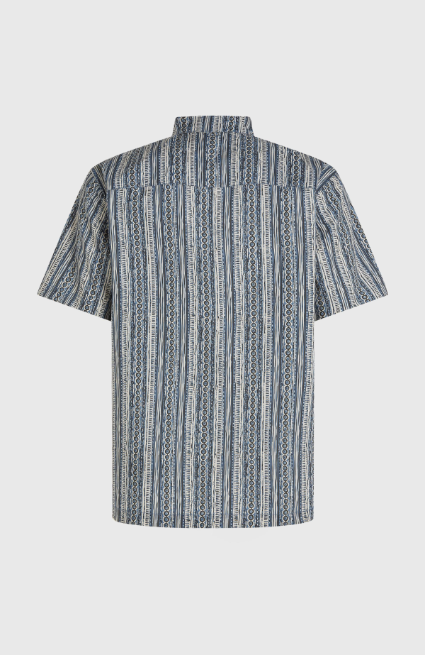 O'Neill Print Shirt - Blue Pressed Lines