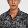 O'Neill Print Shirt - Black Dipped Leaves