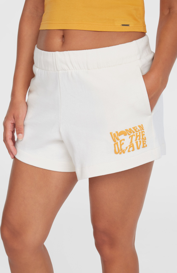 O'Neill Women of the Wave Sweat Shorts - Dusty Vanilla