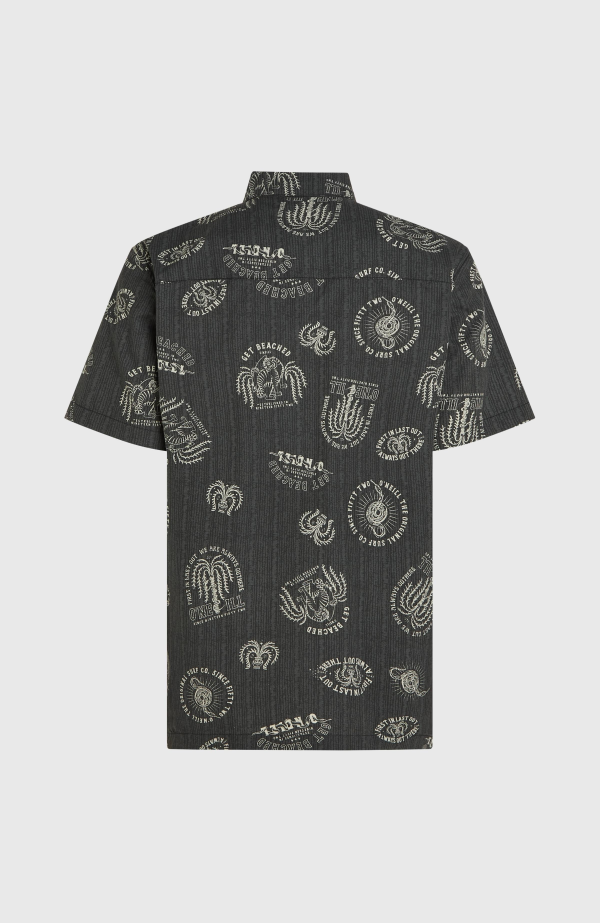 dd9e889e-3b81-4ea4-a95c-2b2bb39e7576 O'Neill Print Shirt - Black Mystical
