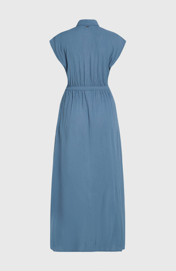 O'Neill Lori Maxi Shirt Dress - Copen Blue