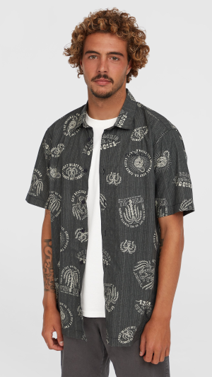 O'Neill Print Shirt - Black Mystical