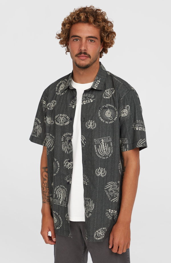 e810f2ba-6ec4-4b98-a290-7fbbd3fec7c5 O'Neill Print Shirt - Black Mystical