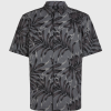 O'Neill Print Shirt - Black Dipped Leaves