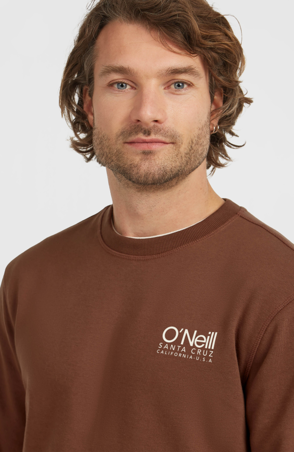 00249009-3c74-479a-81eb-0c4d6a029070 O'Neill Original Cali Logo Crew Sweatshirt - Hazel Spice - Xs