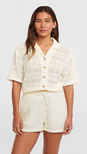 O'Neill O'riginals Crochet Shorts - Snow White