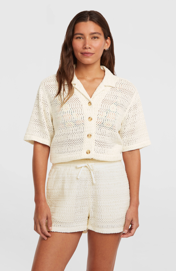 O'Neill O'riginals Crochet Shorts - Snow White