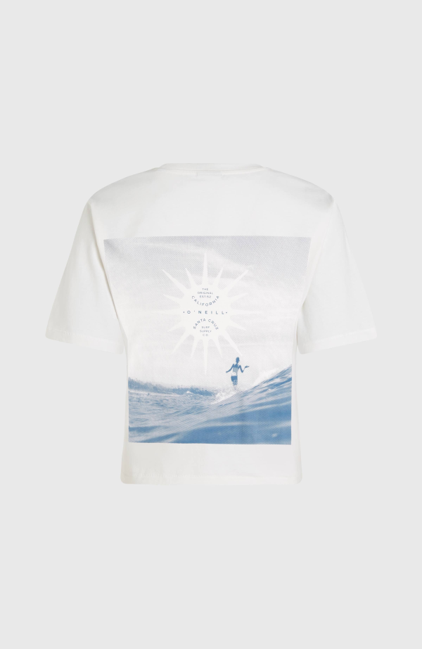 O'Neill Summer Musthaves Back Print T-shirt - Snow White