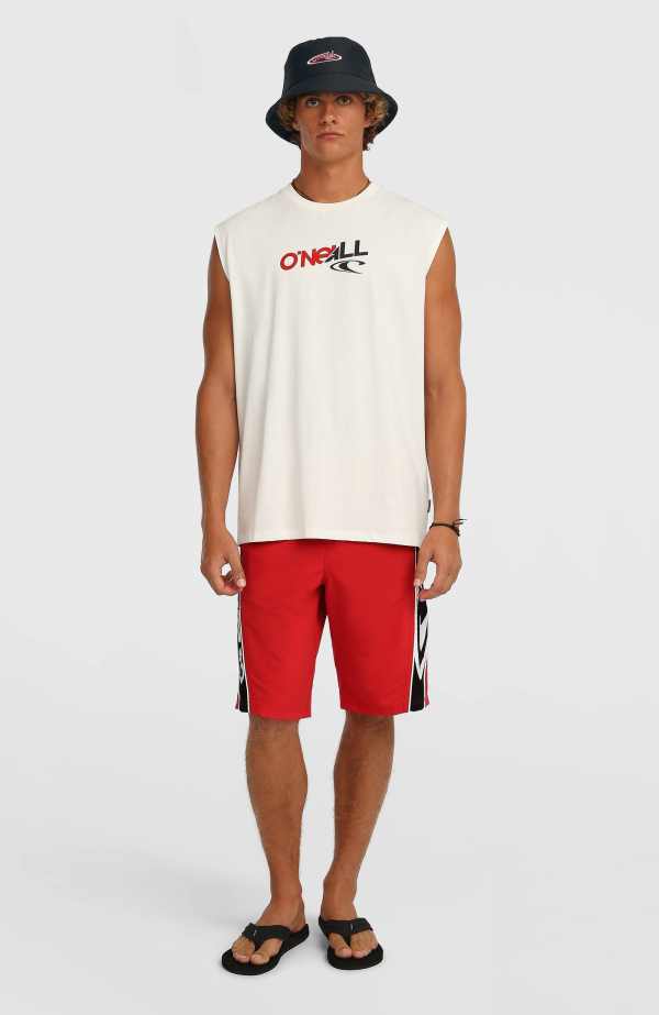 08b15fd2-85e4-458f-bff6-6174dba0492a O'Neill Essentials 90's Graphic Tank Top - Snow White