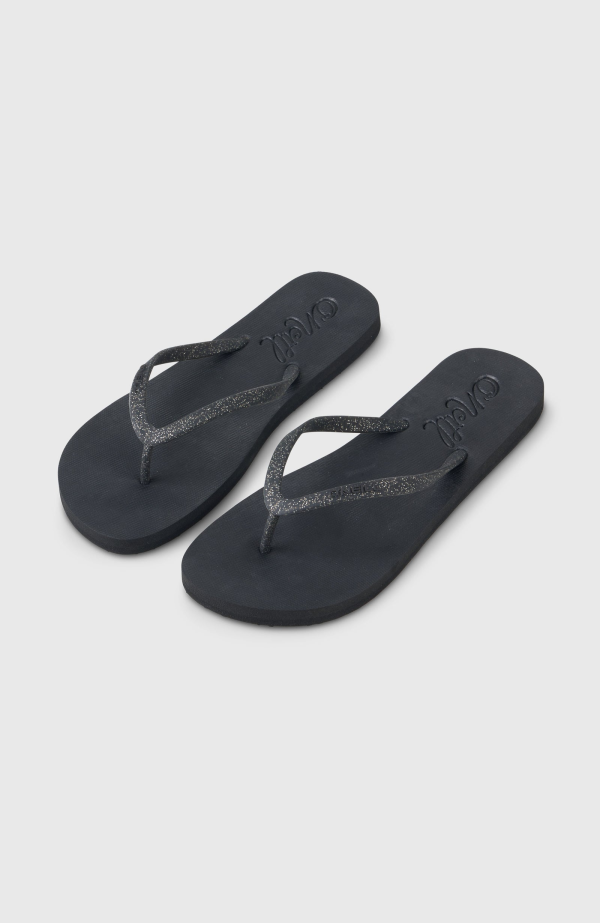 O'Neill Profile Glitter Sandals - Black Out