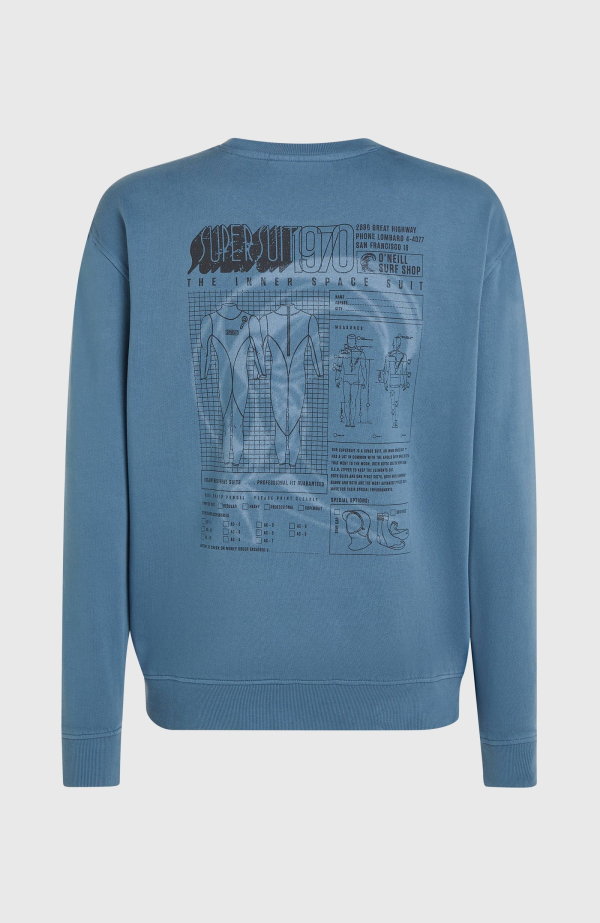 2149d3d2-90ec-4461-86b0-94d587346bac O'Neill O'riginals Crew Sweatshirt - Copen Blue