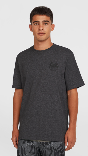 O'Neill Back Print T-shirt - Black Out Melange