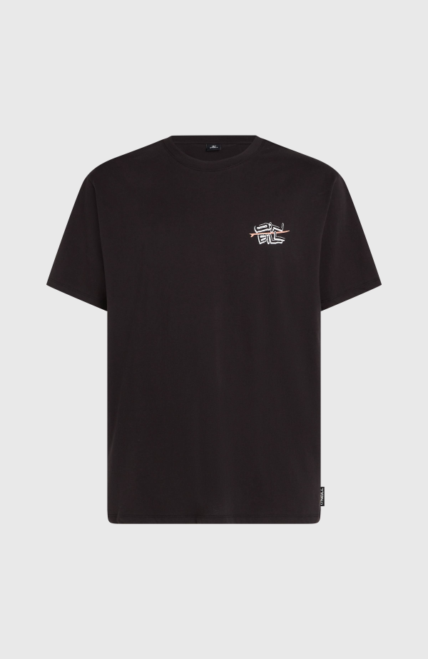 O'Neill Retro Back Print T-shirt - Black Out