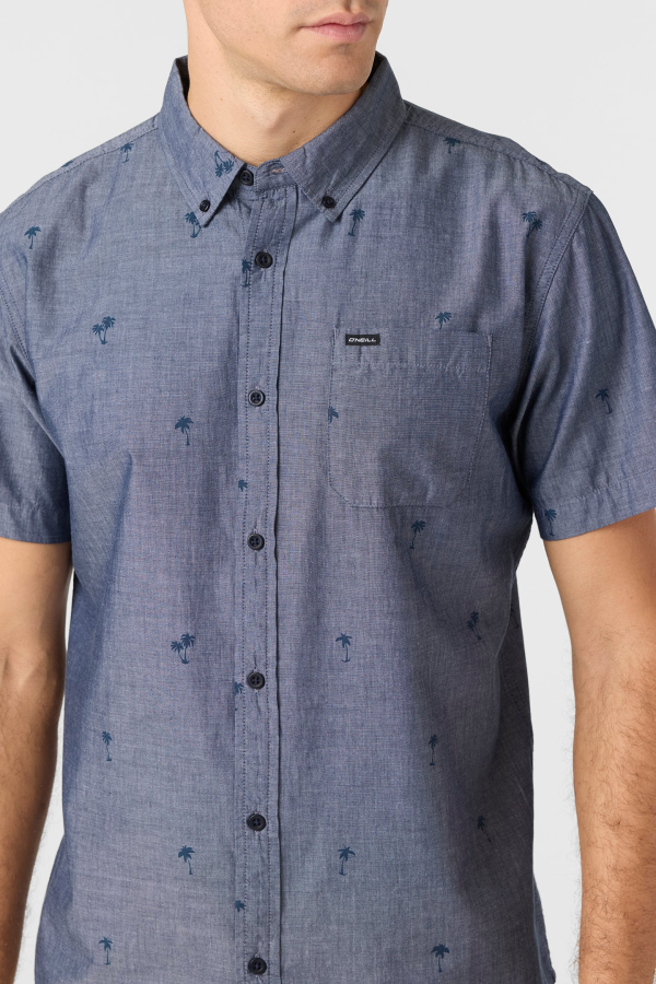 O'Neill Topside Chambray Standard Fit Shirt - Chambray