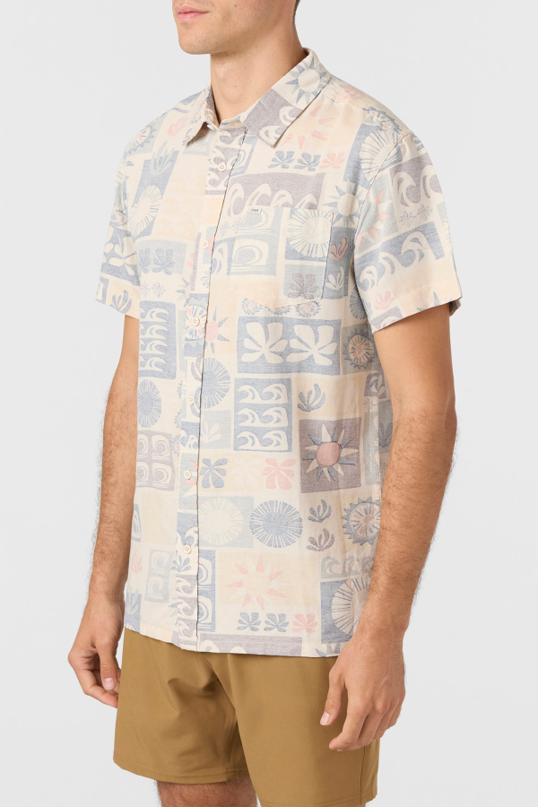 3011f753-c309-49da-a8e3-b28c7a7dad3c O'Neill O'riginals Print Standard Fit Shirt - Multi Clr
