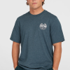 3cb5d6d7-4d01-4b35-8fbd-05f93716b25e O'Neill Back Print T-shirt - Alma Steel Melange