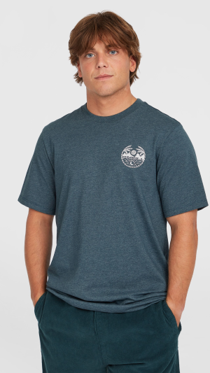 O'Neill Back Print T-shirt - Alma Steel Melange