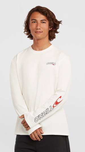 O'Neill Essentials 90s Logo Long-sleeve T-shirt - Snow White