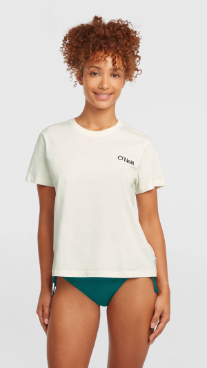 O'Neill Polygiene Cotton Graphic T-shirt - Snow White