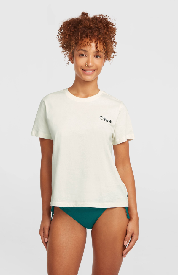 O'Neill Polygiene Cotton Graphic T-shirt - Snow White