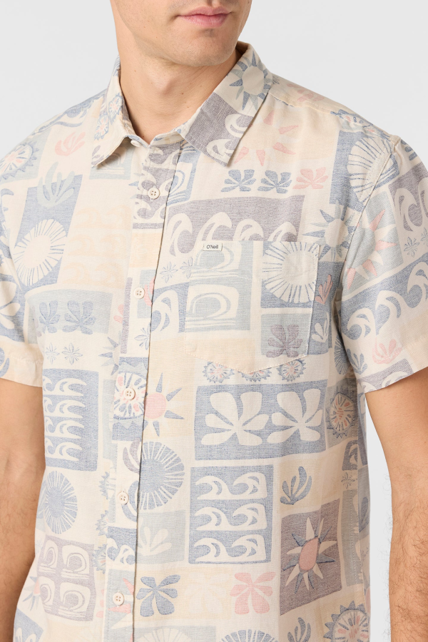 54e69d27-56de-4fda-a41b-e9c9c16261a6 O'Neill O'riginals Print Standard Fit Shirt - Multi Clr
