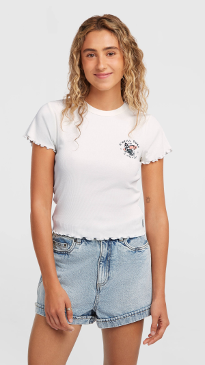 5e68e9a5-8358-44f7-bcff-fea5e6e15569 O'Neill Rib T-shirt - Snow White